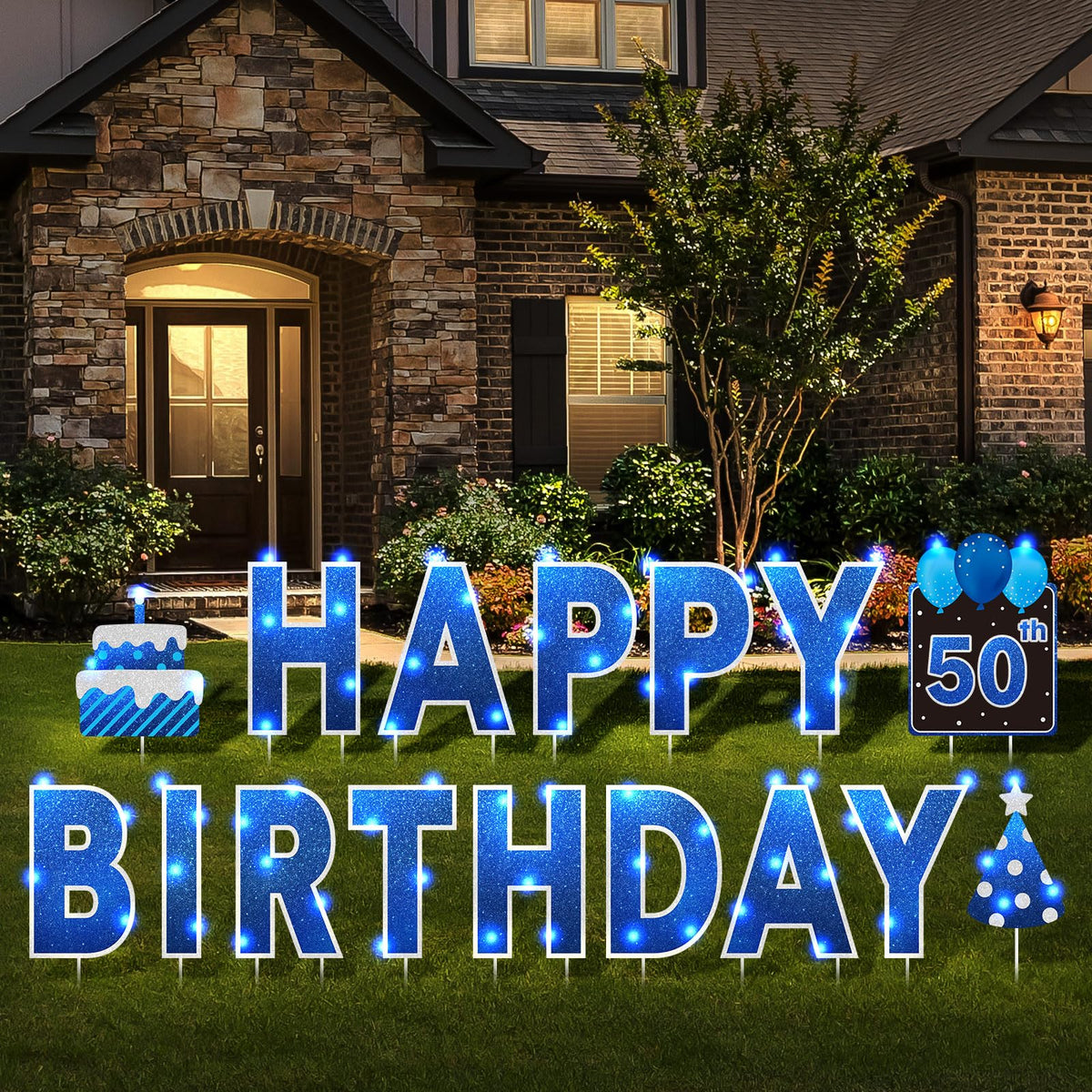 Yerliker complete outdoor yard sign kit ready for use
