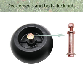 YESHINDA 72-inch deck compatible wheels for Toro Groundsmaster
