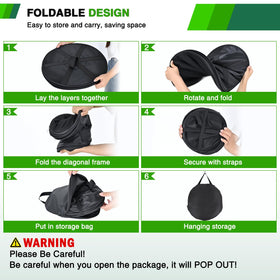 Yesker S-shaped hook included supports quick hanging and stability