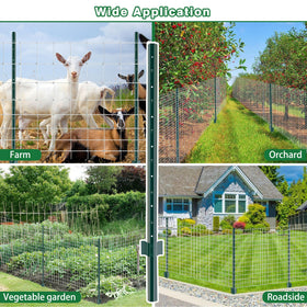 YESON eco-friendly metal posts offer sustainable fencing solutions.