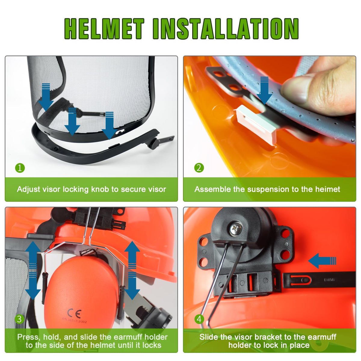 YesRight robust head protection withstands outdoor debris and impacts