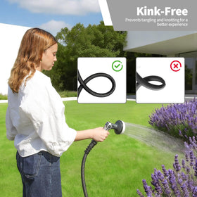 YESTAR 360-degree swivel ends minimize twists during operation