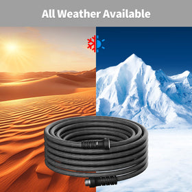 YESTAR 360-degree swivels reduce kinking and improve water flow.