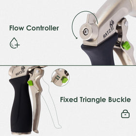 YESTAR flow-control dial enables precise water output and efficiency