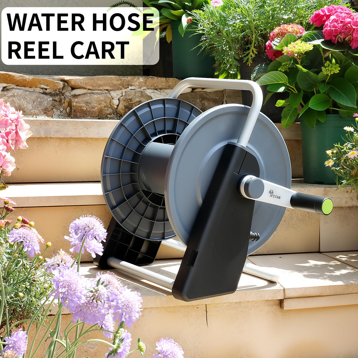 YESTAR assembly-instructions show quick setup for dependable outdoor hose management.