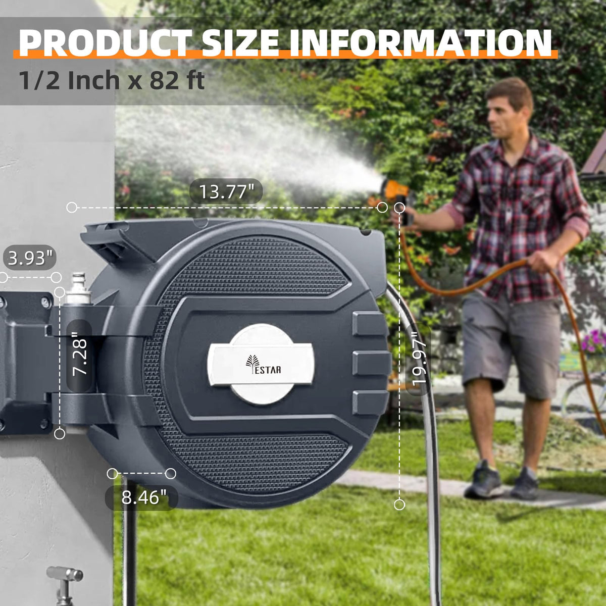 YESTAR woven-fiber hose delivers strong, reliable water flow