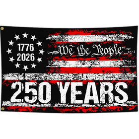 Yesuavt 250th anniversary flag 3x5 for durable outdoor display.