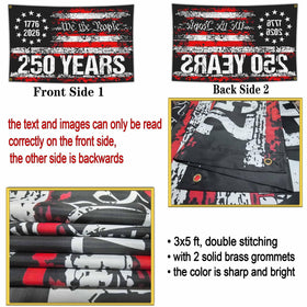 Yesuavt Independence Day flag ideal for yard display and gatherings.