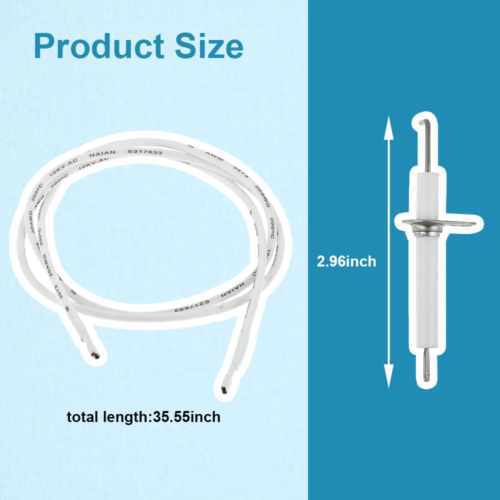 Yetaha ceramic electrode replacement provides durable, high-efficiency ignition.