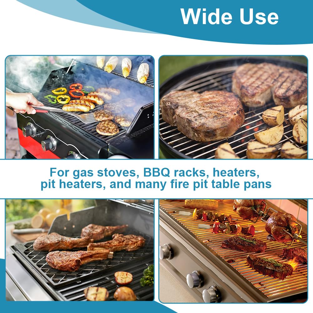 Yetaha wide compatibility covers Vermont Castings and many grills.