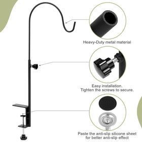 Yetene hanging bird feeder outdoor use keeps feeders accessible and weather-ready.