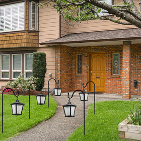 Yetene outdoor bird feeder pole for garden displays and seasonal decorations.