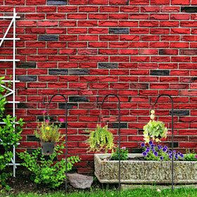 Yetene wedding decor shepherd hook adds elegant outdoor ambiance.