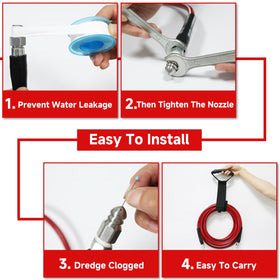 Yetianical NIFUAL corner nozzle reaches tight angles to clear blockages