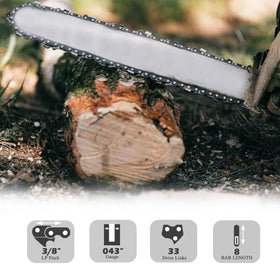 YETTAT long-lasting chain for extended pruning sessions.