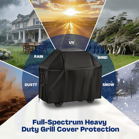 Yewkoisl universal compatibility cover for Blackstone and Char-Broil grills