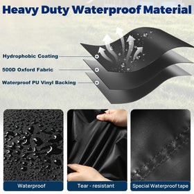 Yewkoisl waterproof design protects grill from moisture