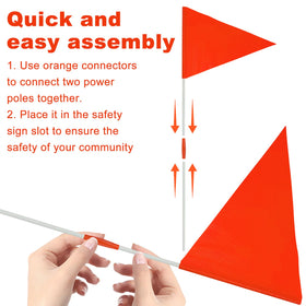 YEXEXINM easy-assembly flagpole enables fast, tool-free setup