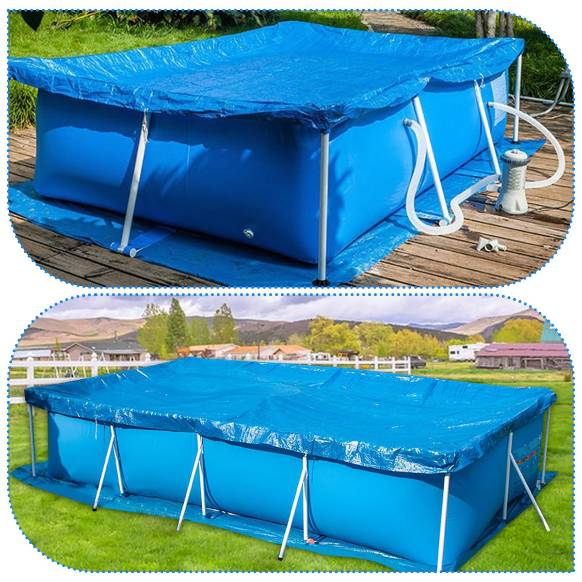 YEXEXINM versatile outdoor cover used for camping mats and furniture protection