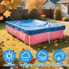 YEXEXINM UV-resistant coating preserves color and pool life.