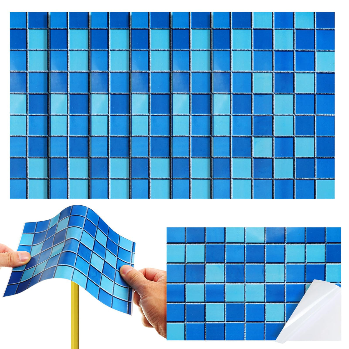 Yexiya PVC pool patch 6-pack ready for quick above-ground pool repairs.