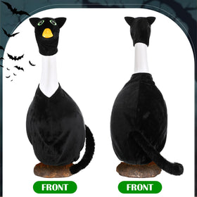 Yeyeplum goose costume full-body set enables quick Halloween transformation.