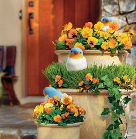 YFDB garden accessory blends function and whimsy on patios.