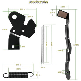 YFZS brake arm assembly pair promotes smoother deck disengagement.