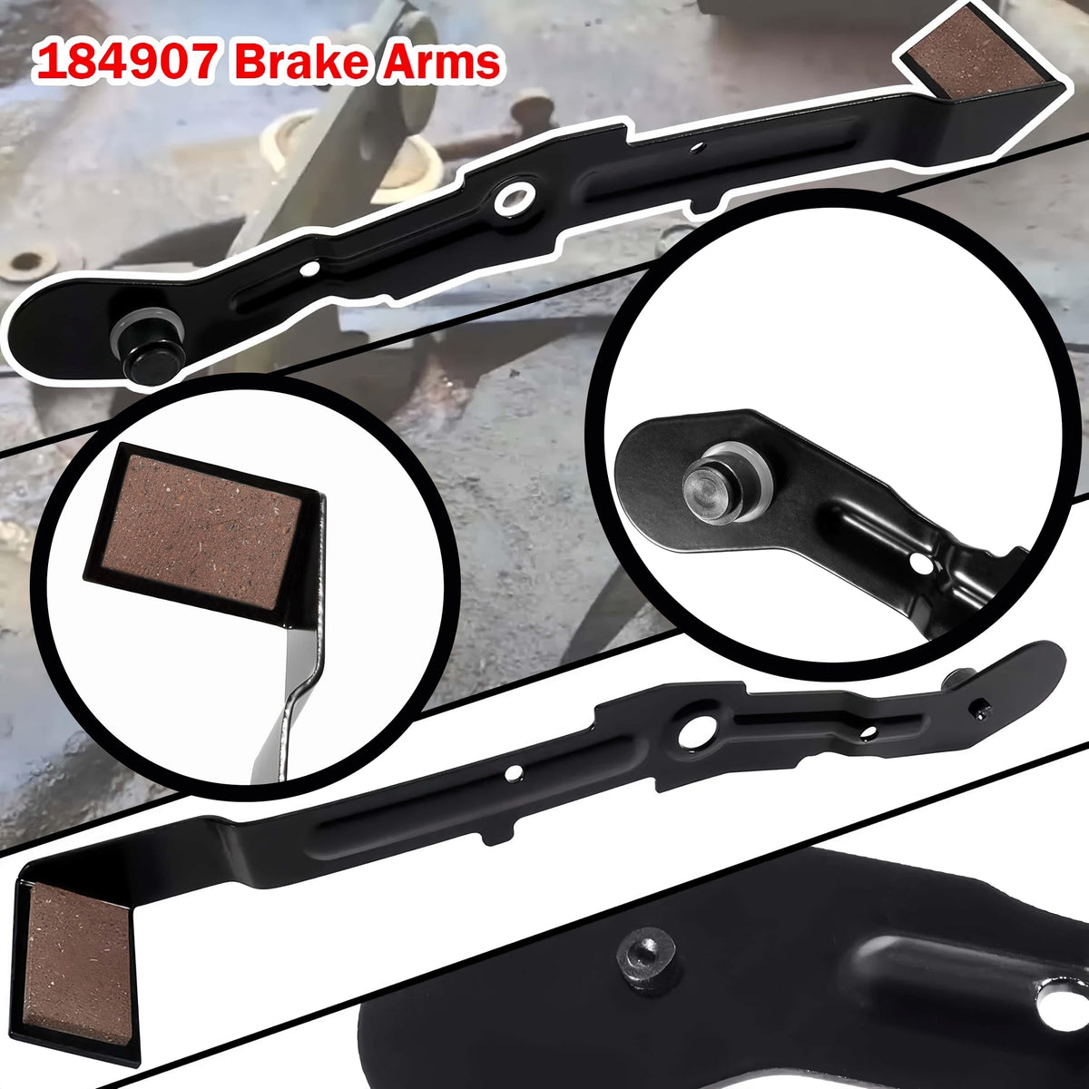 YFZS idler arm 532155046 supports consistent blade control.