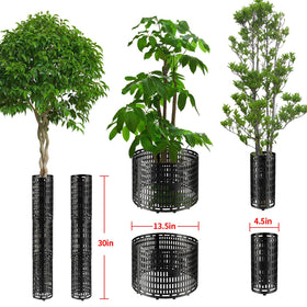 YGAOHF Tree Trunk Protector durable plastic withstands weather and reuse