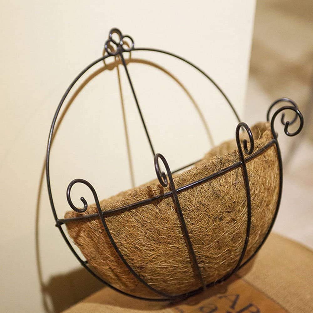 YGbridge 10-inch fence planter highlighting compact space for herbs.
