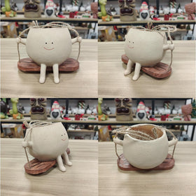 YGGlDUOl Decorative planter for garden or balcony with lively motion and charm