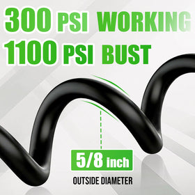 YGJT heavy duty garden hose brass fittings closeup showing leak-free connections for secure watering.