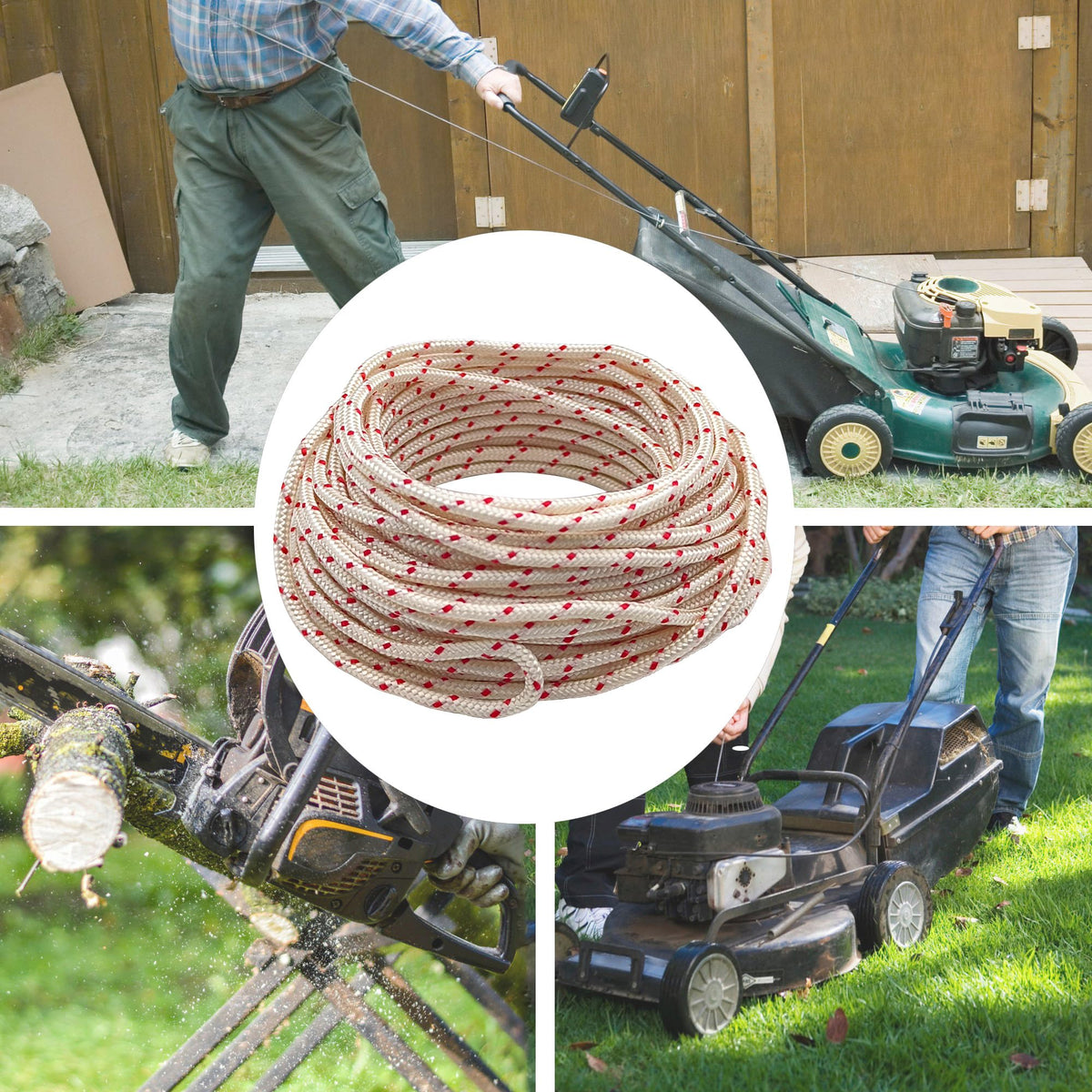 YGQ replacement pull cord 12m for two-stroke engines.