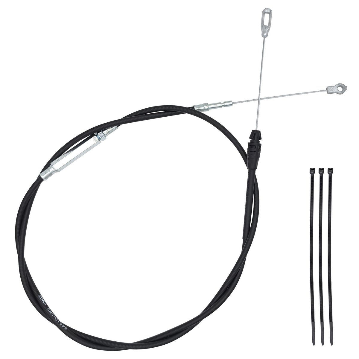 YGQ 54510-VR8-N00 clutch cable side view for HRN216 mowers, durable construction