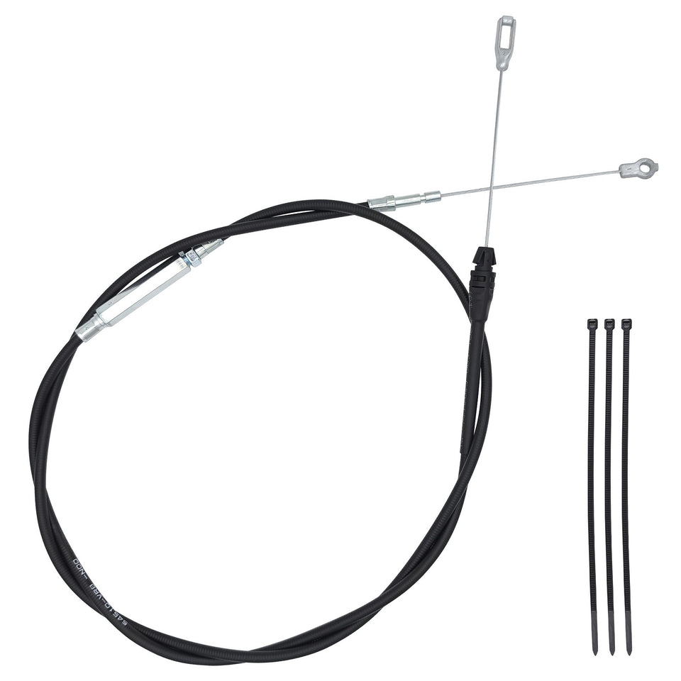 YGQ 54510-VR8-N00 clutch cable side view for HRN216 mowers, durable construction