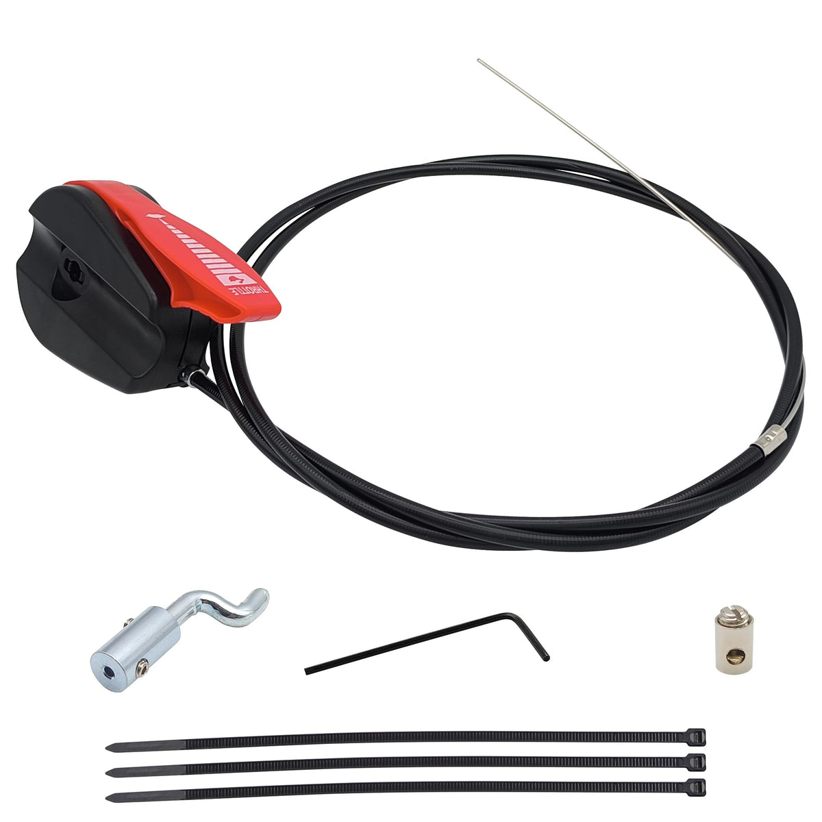 YGQ 65-inch throttle cable for lawn mowers, durable replacement part.