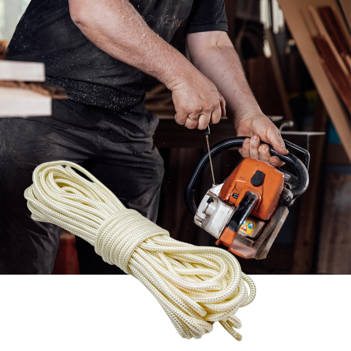 YGQ replacement cord for STIHL MS170 MS180 style starters ensures reliability