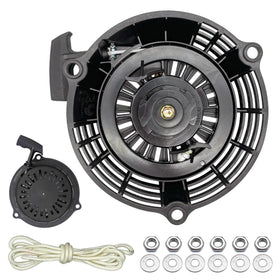 YGQ GCV160 pull-start assembly ready for Honda engines, enabling quick starts.