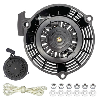 YGQ GCV160 pull-start assembly ready for Honda engines, enabling quick starts.