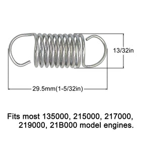 YGQ governor spring compatible with Briggs & Stratton engines for easy replacements.