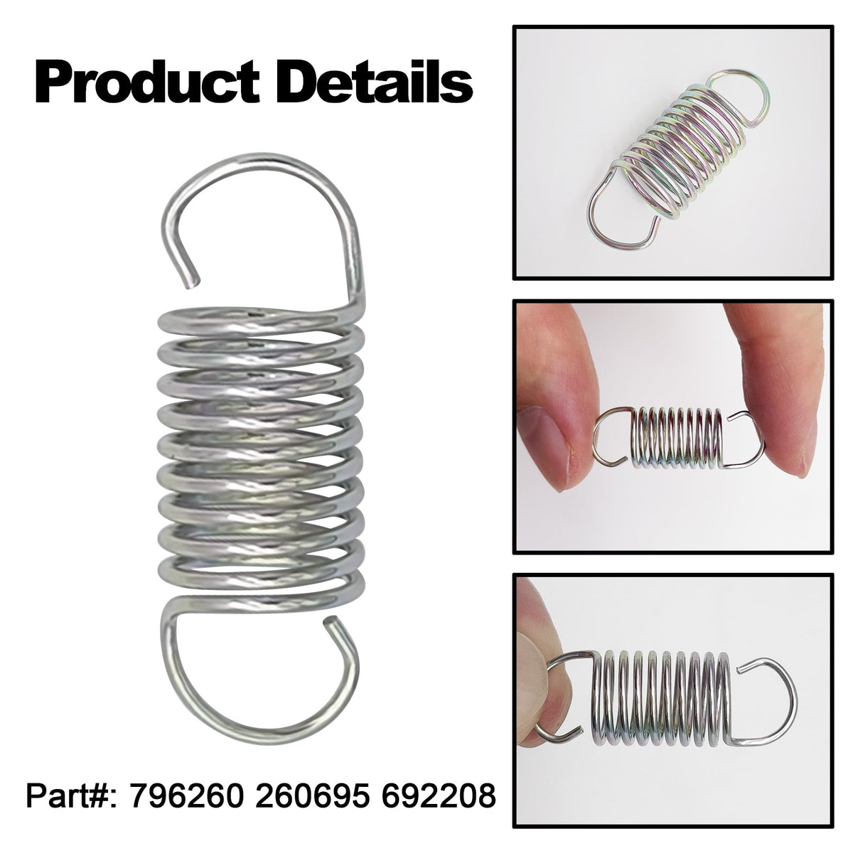 YGQ governor spring compact coil design demonstrated for reliable engine response.