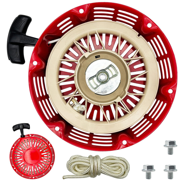 YGQ GX340 GX390 recoil starter red for Honda engines improves startup reliability