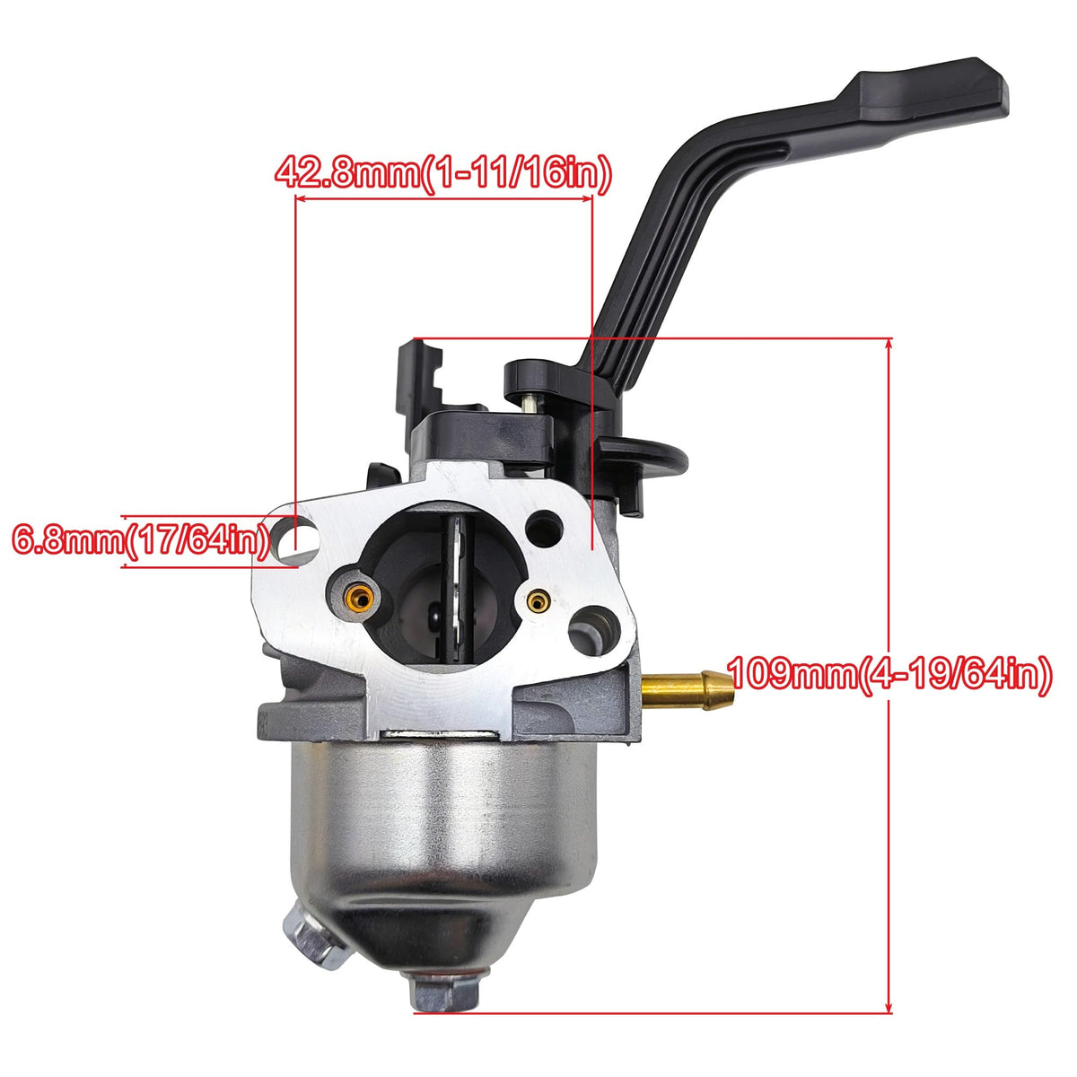YGQ Huayi P19-1 carburetor kit gasket and seals illustrate easy installation