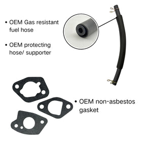 YGQ Huayi P19-1 carburetor kit in use on a portable generator