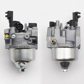 YGQ Huayi P19-1 carburetor kit label shows OEM part number and compatibility