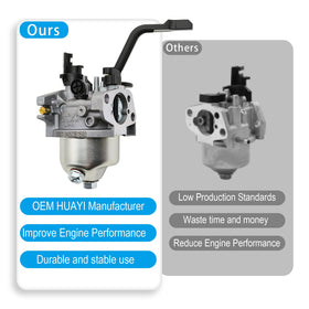 YGQ Huayi P19-1 carburetor kit linkages included for secure mounting