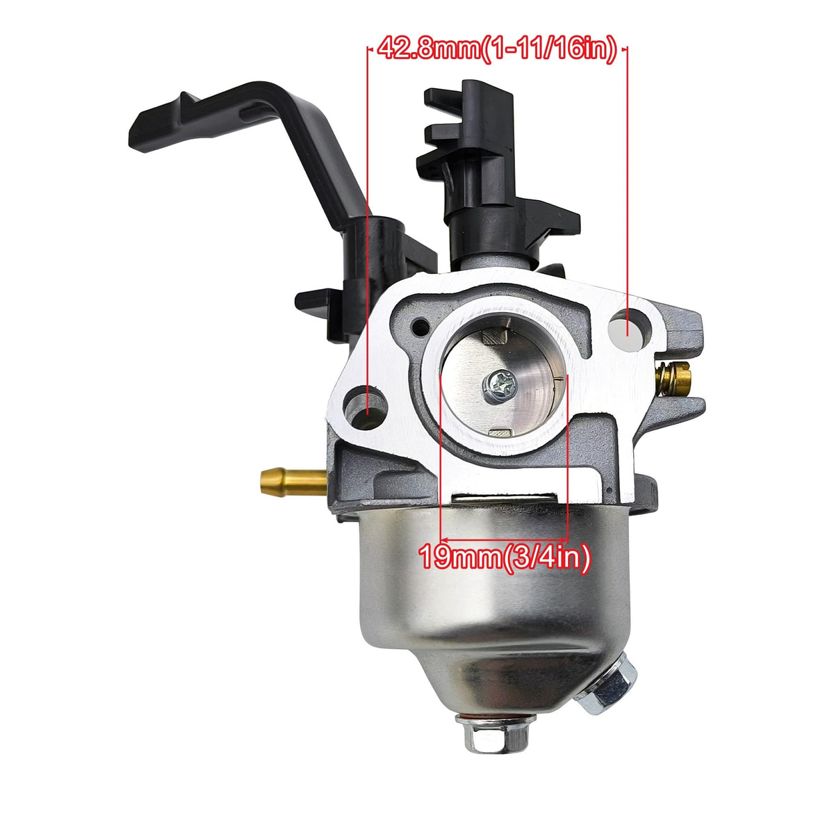 YGQ Huayi P19-1 carburetor kit packaging emphasizes OEM replacement for multiple generators