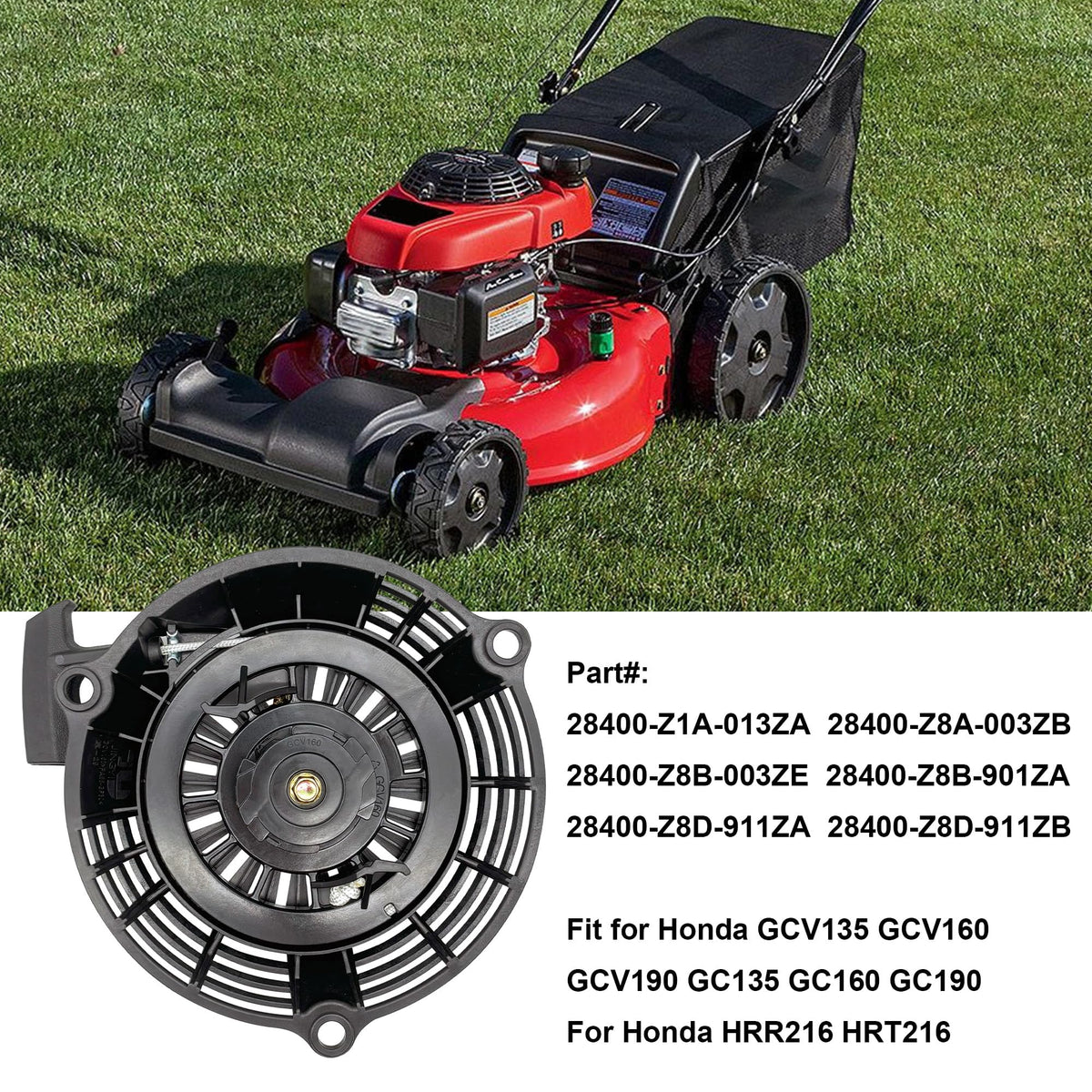 YGQ pull cord rope included showing complete mounting components.