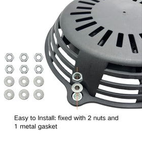 YGQ screws and gaskets pack for secure recoil mounting.